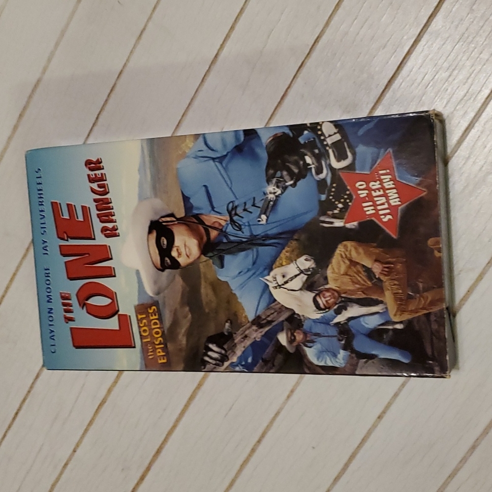 6/$10 The Lone Ranger The Lost Episodes VHS Tape